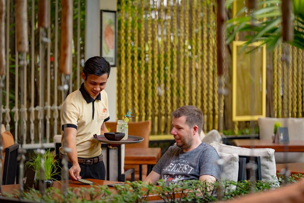 Silk D'Angkor Boutique Hotel Siem Reap Dış mekan fotoğraf