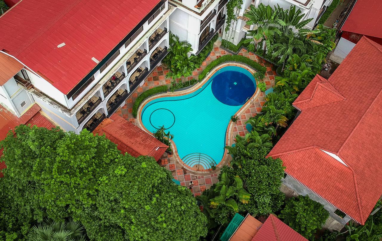 Silk D'Angkor Boutique Hotel Siem Reap Dış mekan fotoğraf