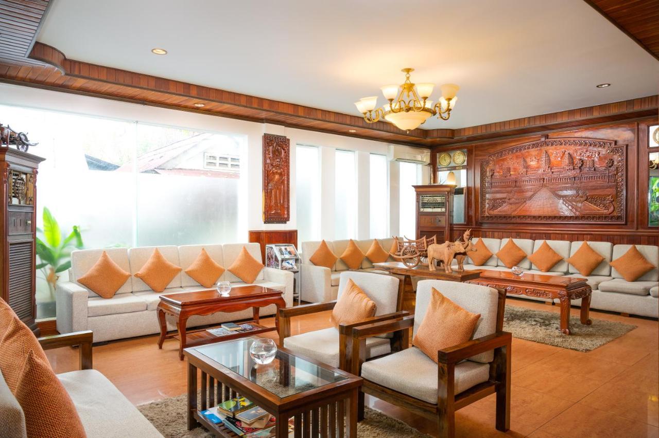 Silk D'Angkor Boutique Hotel Siem Reap Dış mekan fotoğraf
